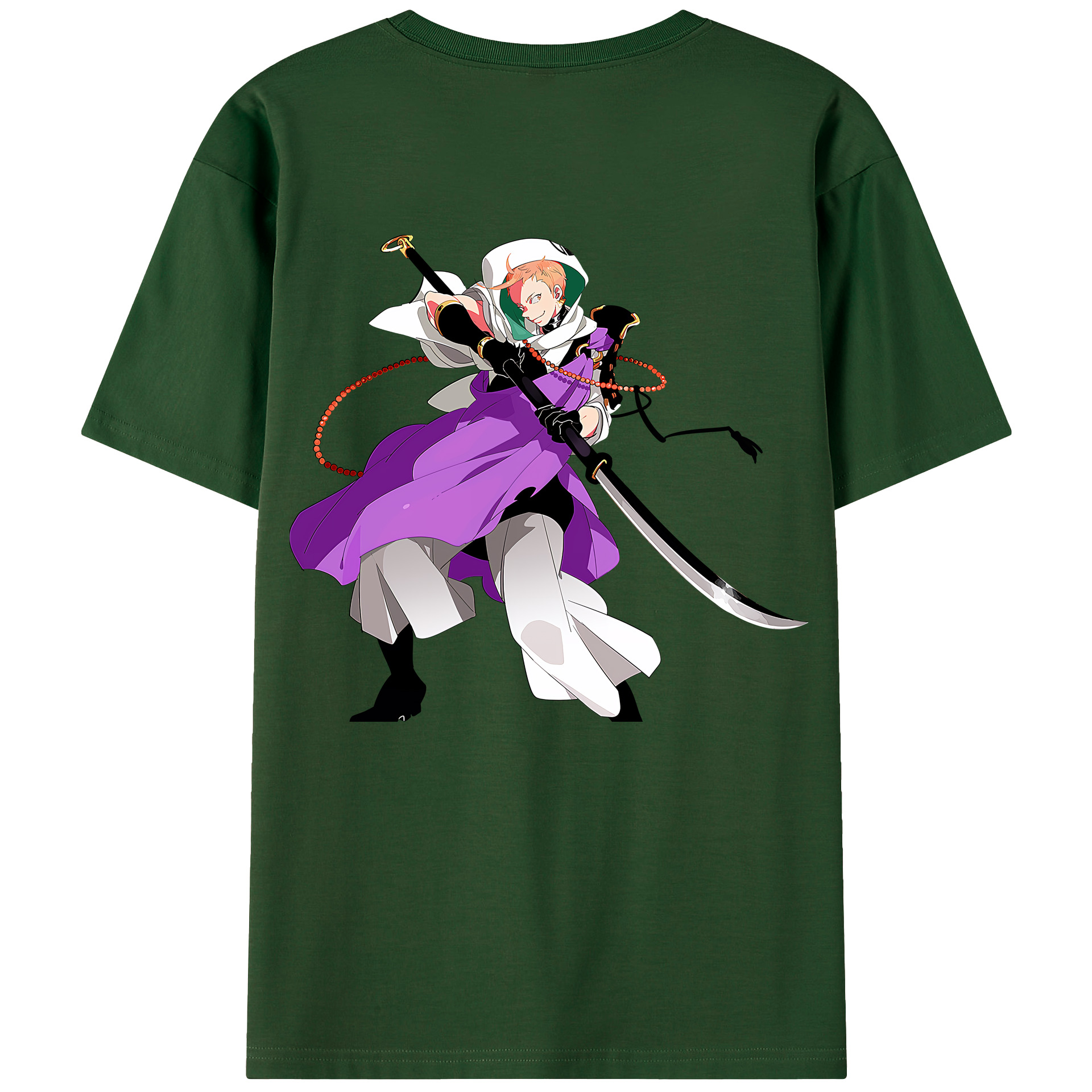 （画像用） 刀剣乱舞 Touken Ranbu 綿100％半袖Tシャツ（背面プリント）